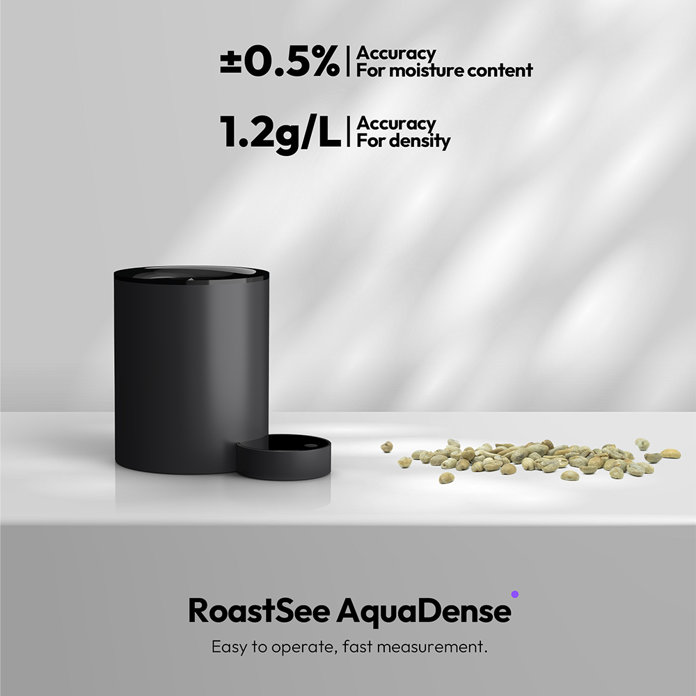 Kaffefugt- og densitetsanalysator AquaDense