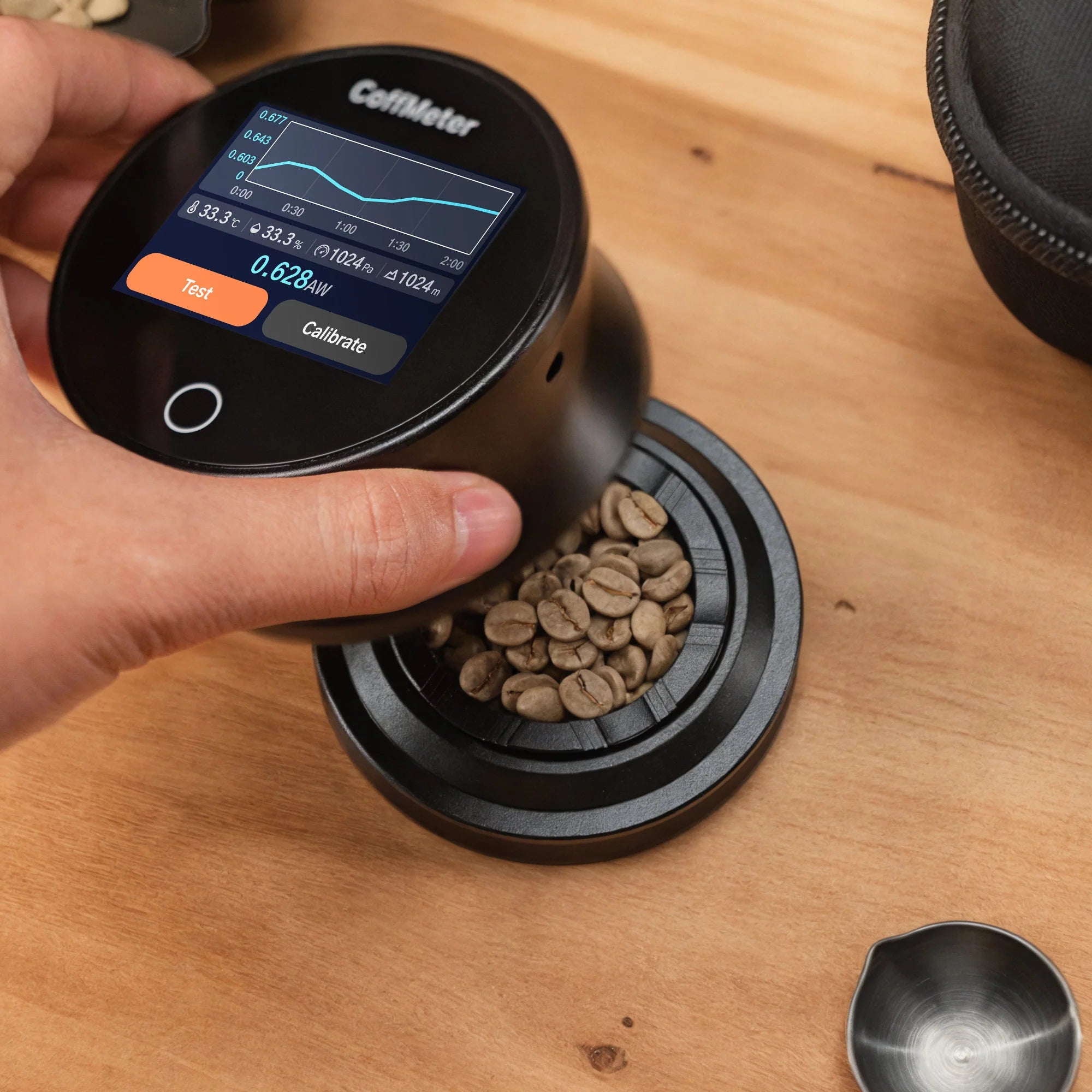 DiFluid CoffMeter W1 hos Home Roast