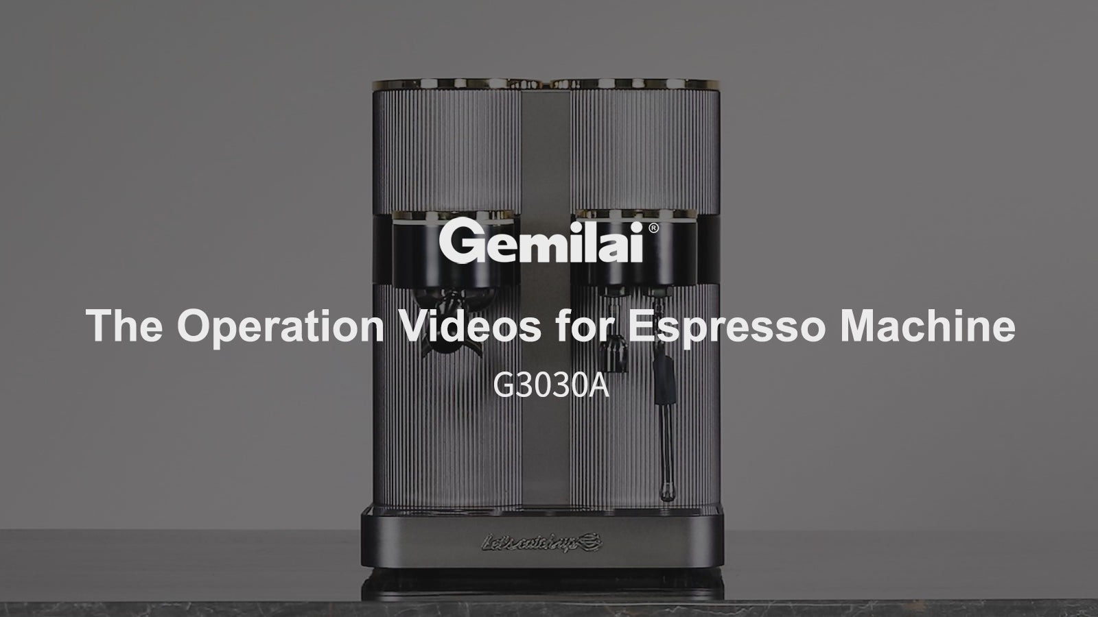 Gemilai G3030A Espressomaskine hos Home Roast